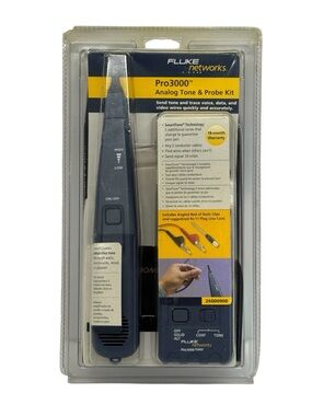 Factory Sealed NIP NEW Fluke Networks Pro3000™ Tone Generator and Probe Kit